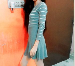 Women Woolen One Piece Top / Dress
