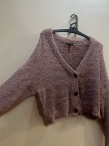 Cute Oversized Furry Cardigen