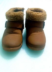 Cute Brown Baby Boots