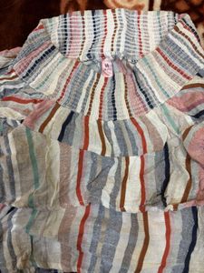 Striped Off-Shoulder Top