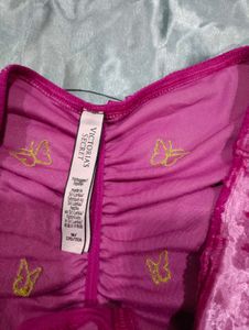 Victoria&#39;s Secret Pink Velvet Panty