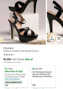 Black Platform Heels