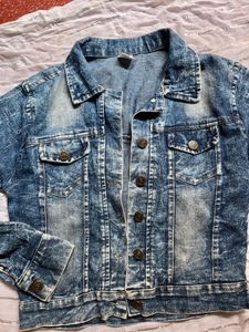 Acid Wash Denim Jacket