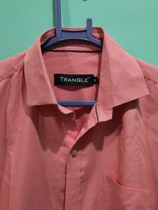 Triangle Dress Shirt - Pink