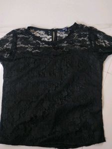 Black Lace Top