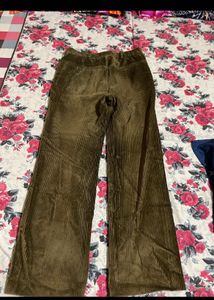 Corduroy Wide Leg Pants