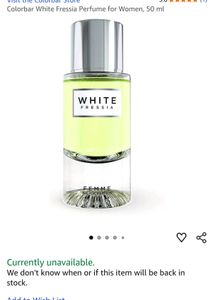 White Freesia Perfume