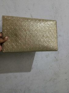 Sparkly Gold Clutch