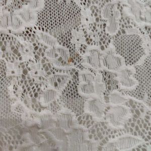 Elegant White Lace Dress