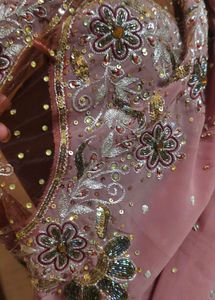 aari tari  work 💯  Saree available  need dryclean