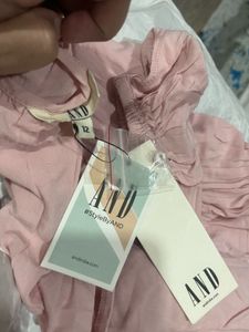 AND Pink Ruffle Top - New with Tags