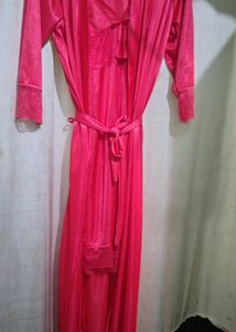 Elegant Pink Nighty 😻💓🤫