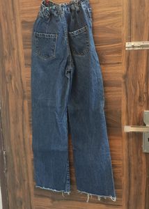 Blue Color Straight Fit Denim