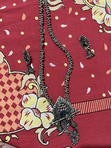 Silver Jhumka Earrings