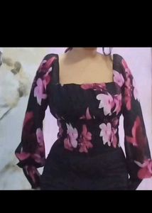 Floral Print Top