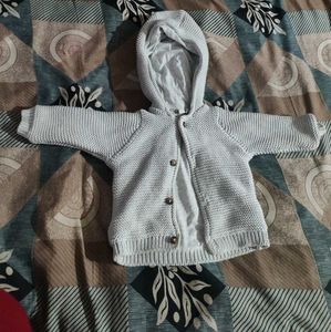 Cute Baby Knit Hoodie