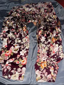 Floral Print pure crepe salwar suit