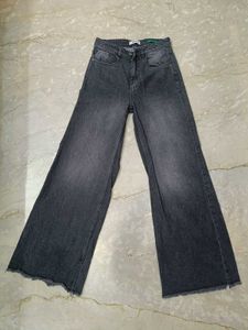 glitchez black baggy jeans