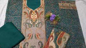 Rama green Unstitched warm suit