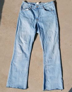 Light Wash Flare Jeans