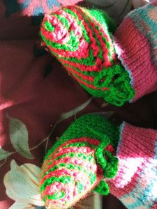 Handmade Baby Booties