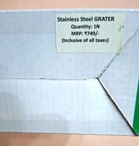 Stainless Steel Kitchen Grater with Stand