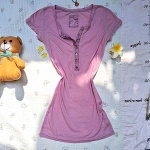 Y2k Printerest Fitted Top