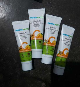 Mamaearth Vitamin C Face Cream ( 4 piece )