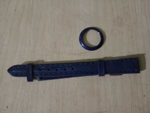 Small Watch Strips And Metal Circle Cover