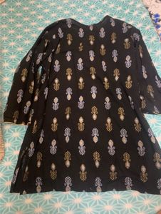 Elegant Black Printed Kurti ₹149 only
