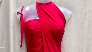 DAMN GORGEOUS RED WRAP