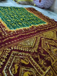 Unique  Embroidered Saree Check All Pic Before Buy