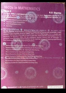 sst one shot and rd Sharma MCQ book