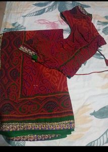 Combo Of 3 Bandhani Saree