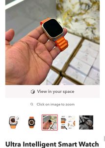 Smart Watch Ultra - Orange Band