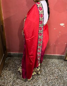 Red Saree