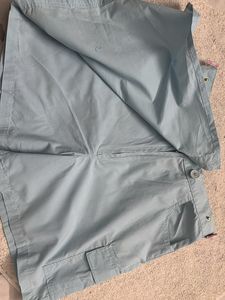 Light Blue Cargo Skorts
