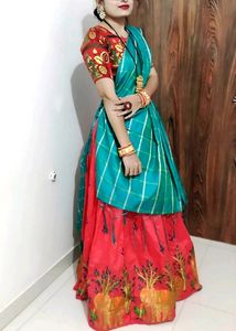 Lahnga With Blouse