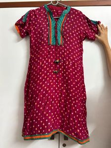 Bandhani Print Kurta