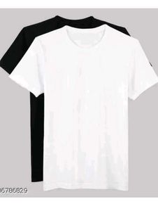 White &amp; Black T-Shirt