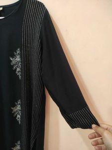 NEERUS Elegant Black kurta