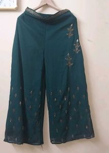 Elegant Green Embellished Kurta