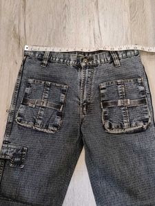 Sc9564 Speed Denim Cargo Jeans Waist 32