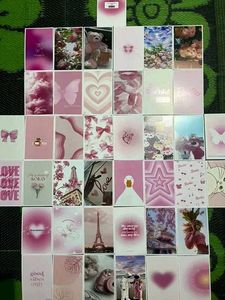 Pink Aesthetic Postcard Collection ( Any 5)