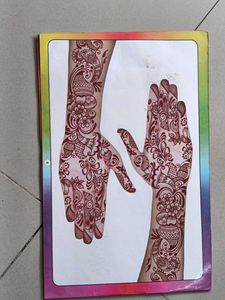Mehndi Design Template