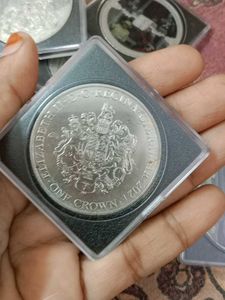 UK Silver Jubilee Crown Coin Collection