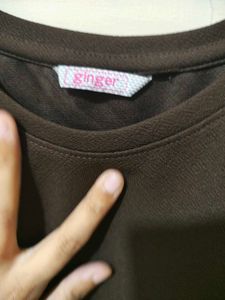 Chic Brown Top