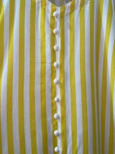 Strips Cut Sleeves Kurta