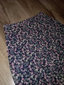 Floral Midi Skirt