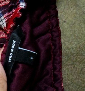 Vero Moda Checkered Midi Dress